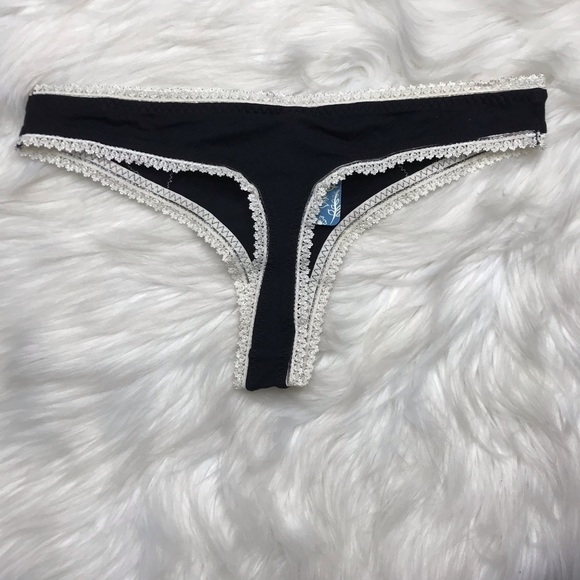 Free People Cheyenne Floral Embroidered Thong - Picture 6 of 7